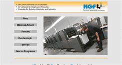 Desktop Screenshot of kgf-seesen.de