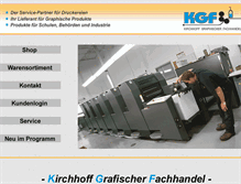 Tablet Screenshot of kgf-seesen.de